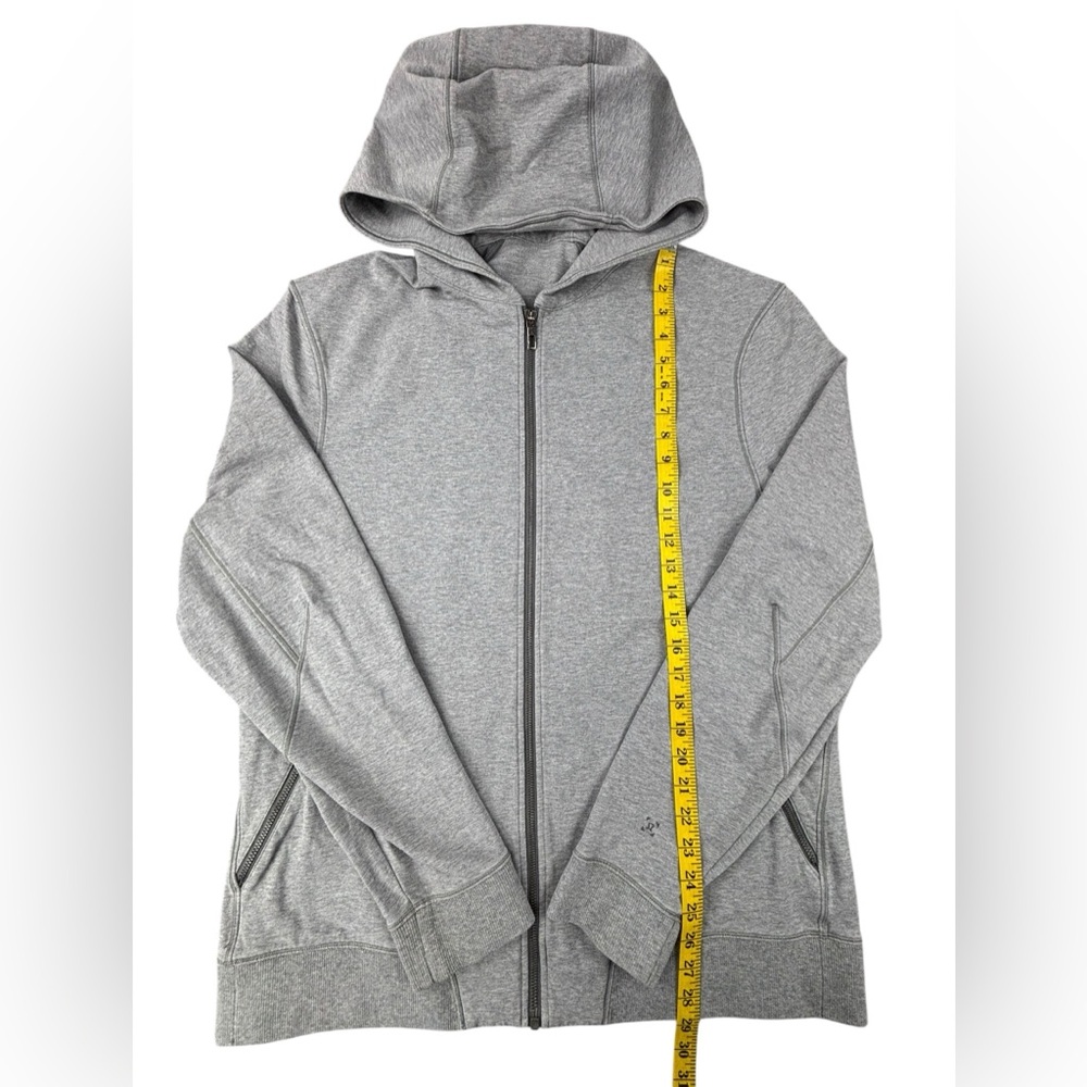 Lululemon | Cross Cut Hoodie |‎ Heathered Medium Grey | XL | Excellent Condition - Picture 4 of 5